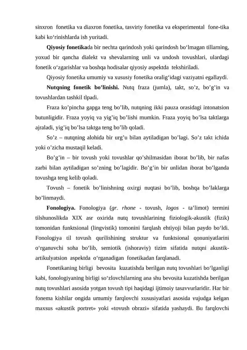 Fonetika va fonologiya haqida umumiy ma’lumot 4