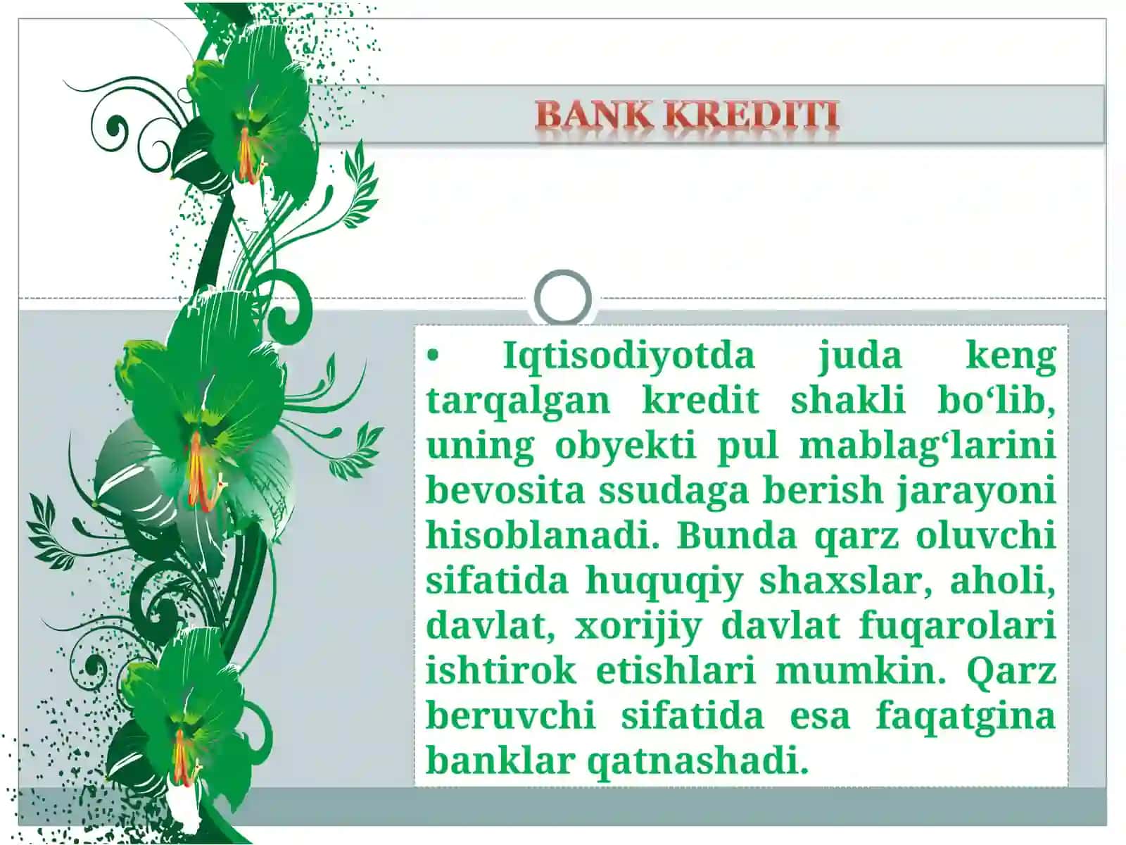 Kredit shakllari 4