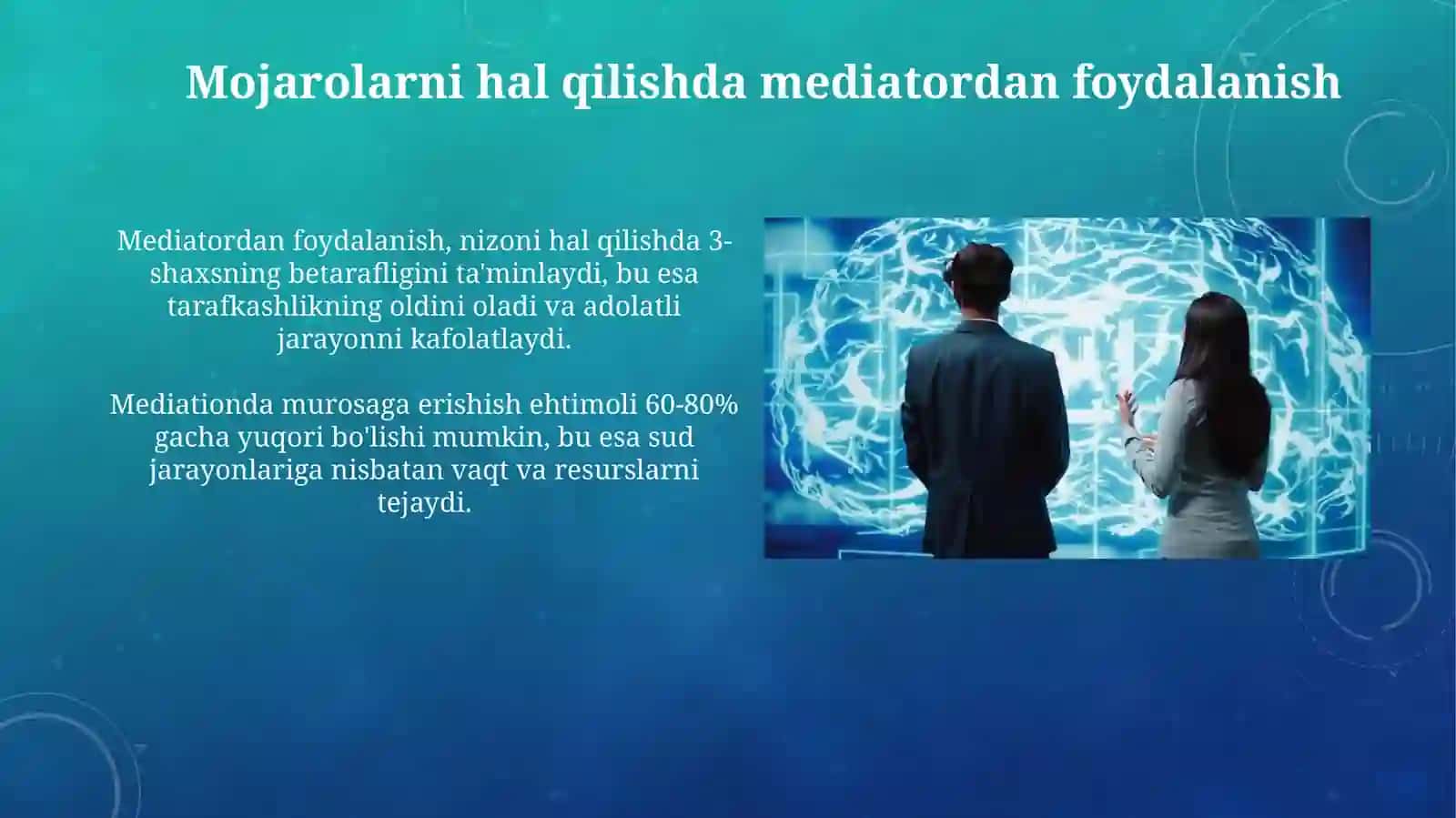 Pedagogik konfiliktning yechimi va uni boshqarish texnologiyasi 4
