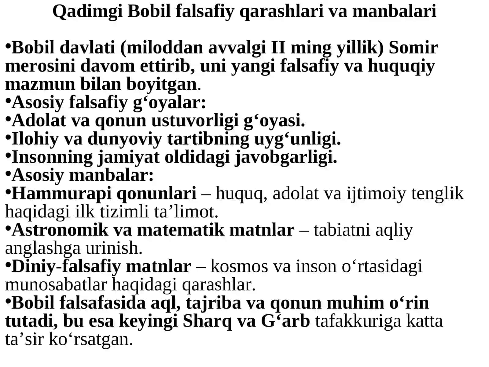 Sharq falsafasining mohiyati va ijtimoiy taraqqiyotdagi roli 4
