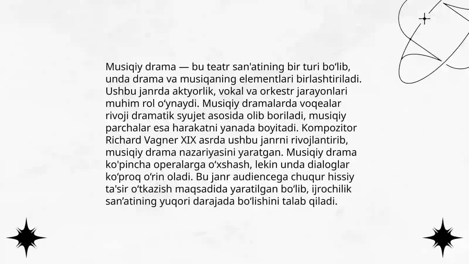 Opera san'ati va uning tarixi 4