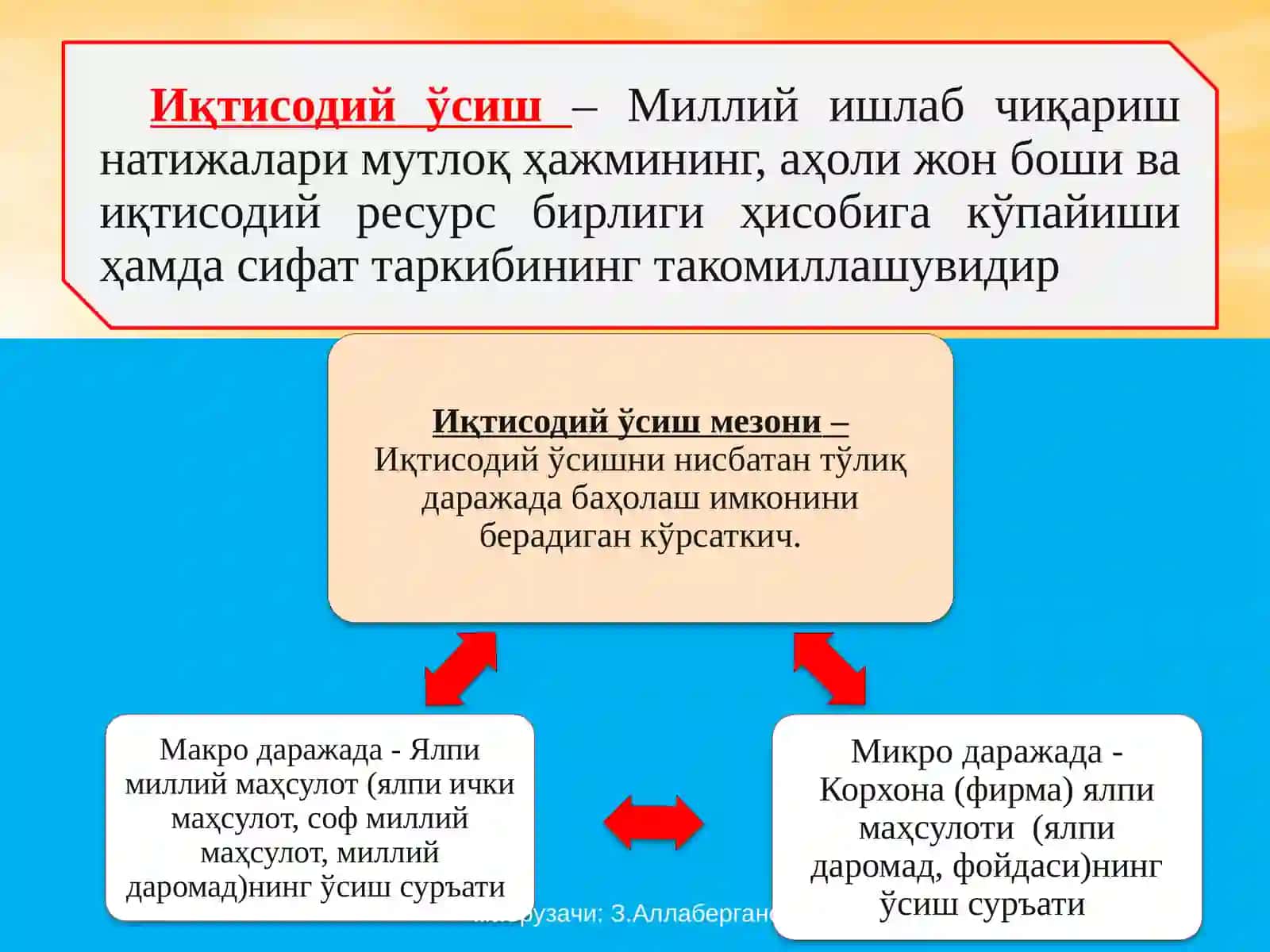 Иқтисодий ўсиш турлари 4