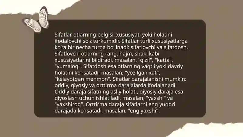 Chet tili bo‘yicha darsdan ishlar 4