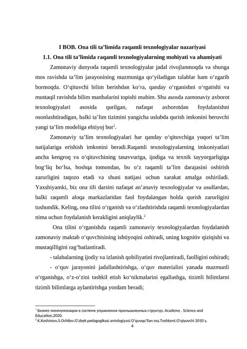 Ona tili ta’limida raqamli texnologiyalardan foydalanish 4
