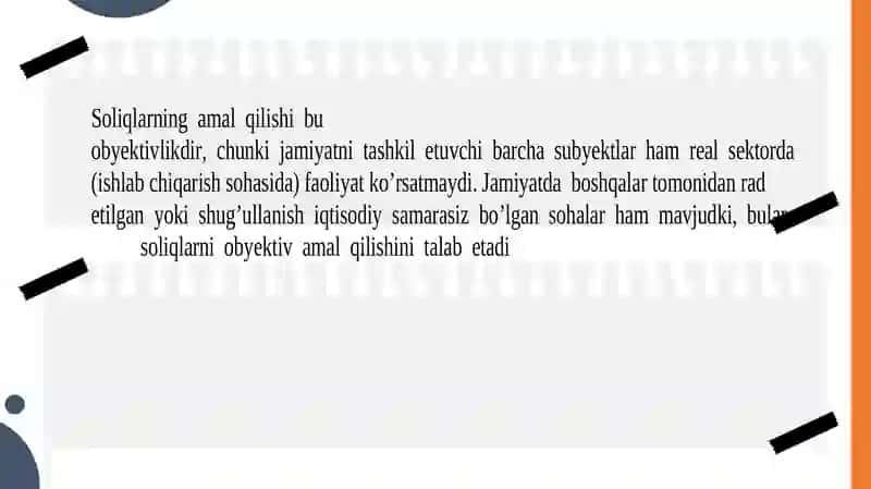 Soliq munosabatlariga kirish 4