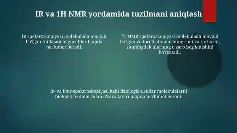 Infraqizil Spektroskopiyasi (IR) 4