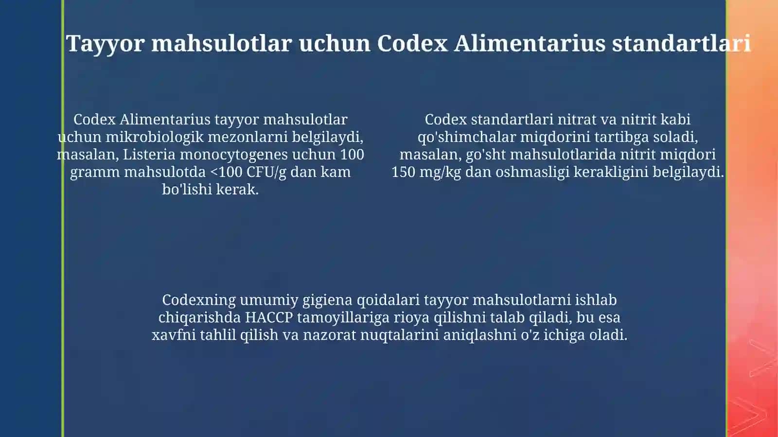Codex Alimentarius 4