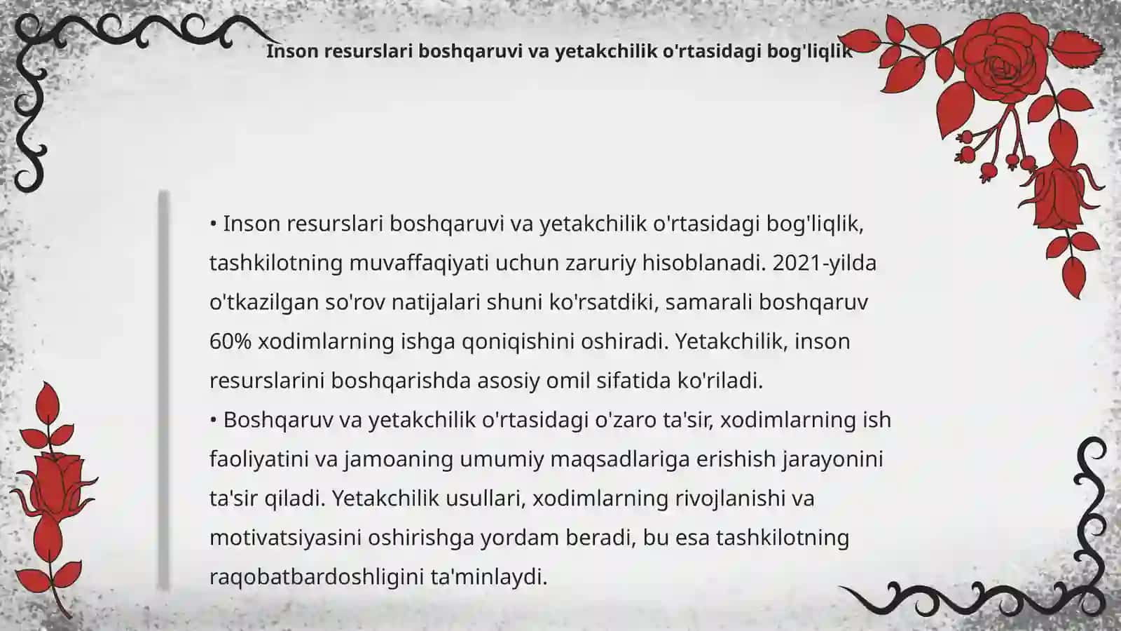 Inson resurslarini boshqarishda yetakchilik 4