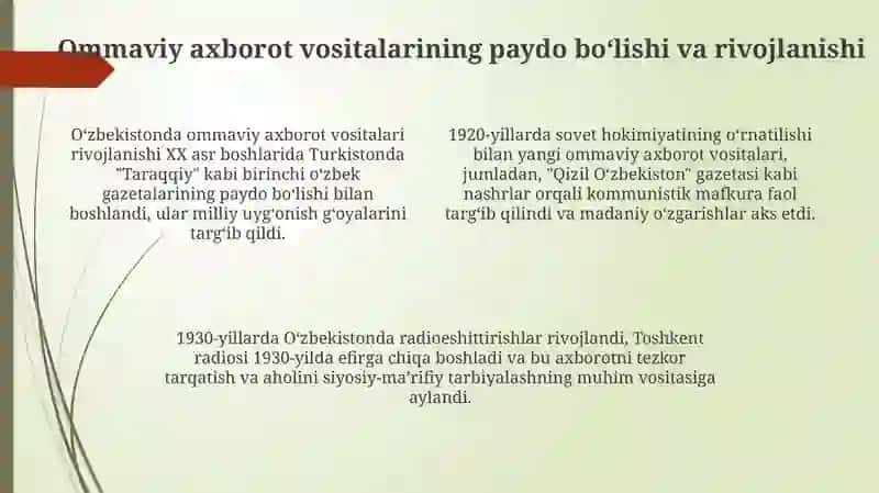 O'zbekiston tarixi fan doirasida mediaensiklopediya tuzish 4