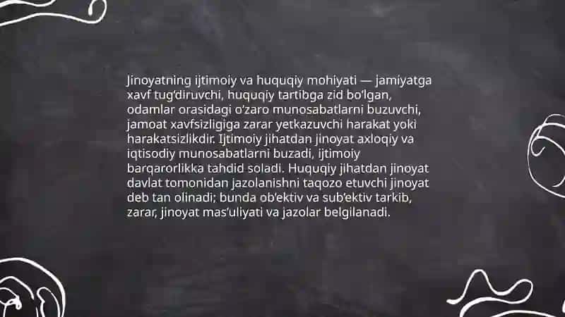 Jinoyat tushunchasi 4