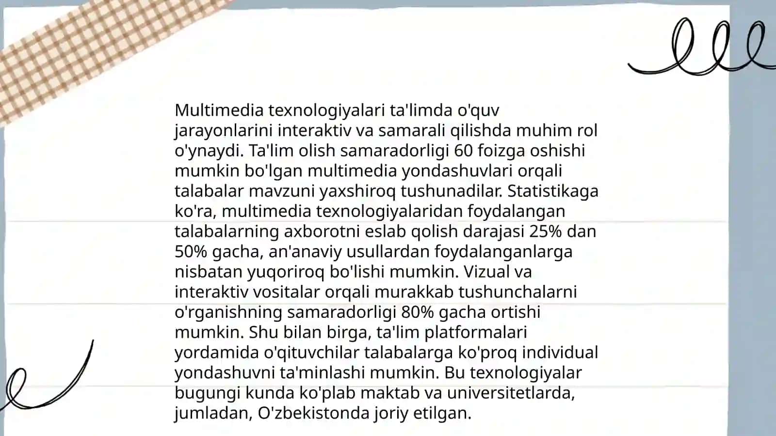 Pedagogik dasturiy vositalar yordamida multimedia texnologiyalari fani boʻyicha elektron qoʻllanma yaratish 4