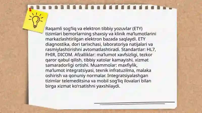 Zamonaviy sog'lomlashtirish tizimlari 4