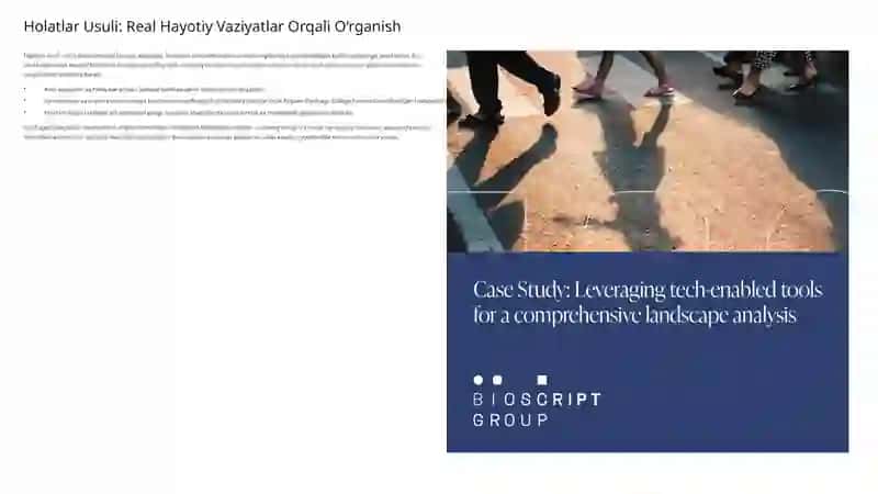Faol Onlayn Usullar: PBL, Holatlar, Bahslar va Tengdoshlarni Ko‘rib Chiqish 4
