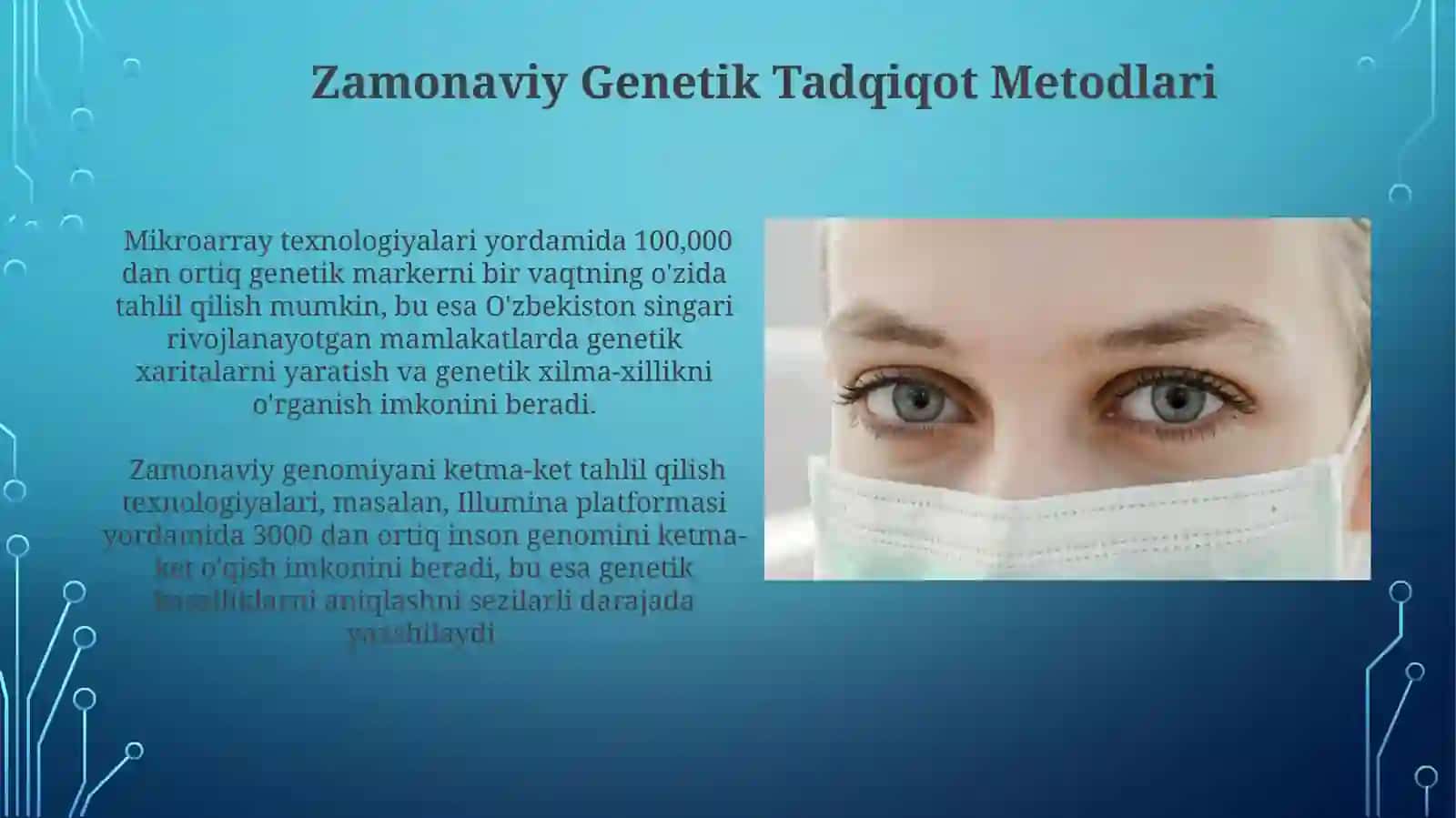 Antropogenetika usullari shajarasi Tibbiy biologiya 4