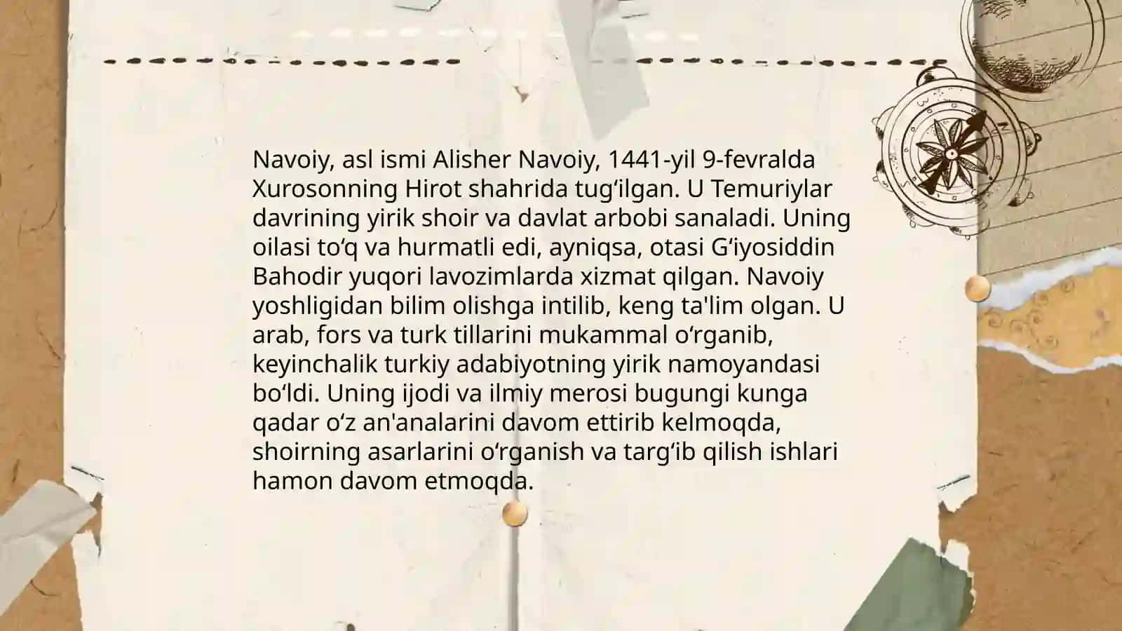 Alisher Navoiy hayoti va ijodi 4