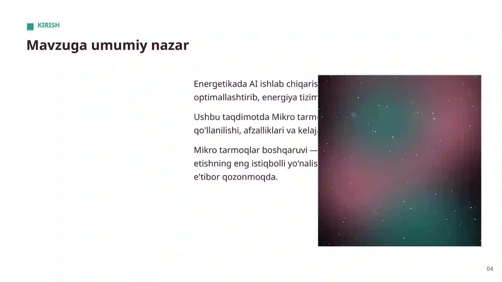 AI ENERGETIKA SOHASIDA 4