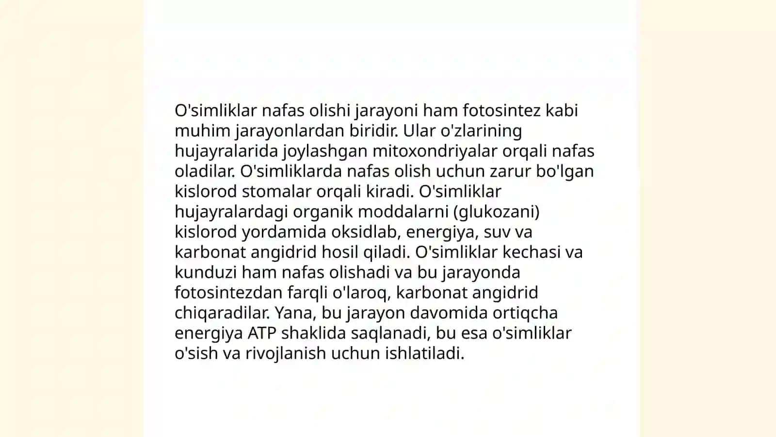 O‘simliklar fiziologiyasi 4