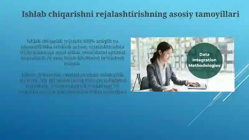 Ishlab chiqarishni rejalashtirishning mohiyati va tamoyillari 4
