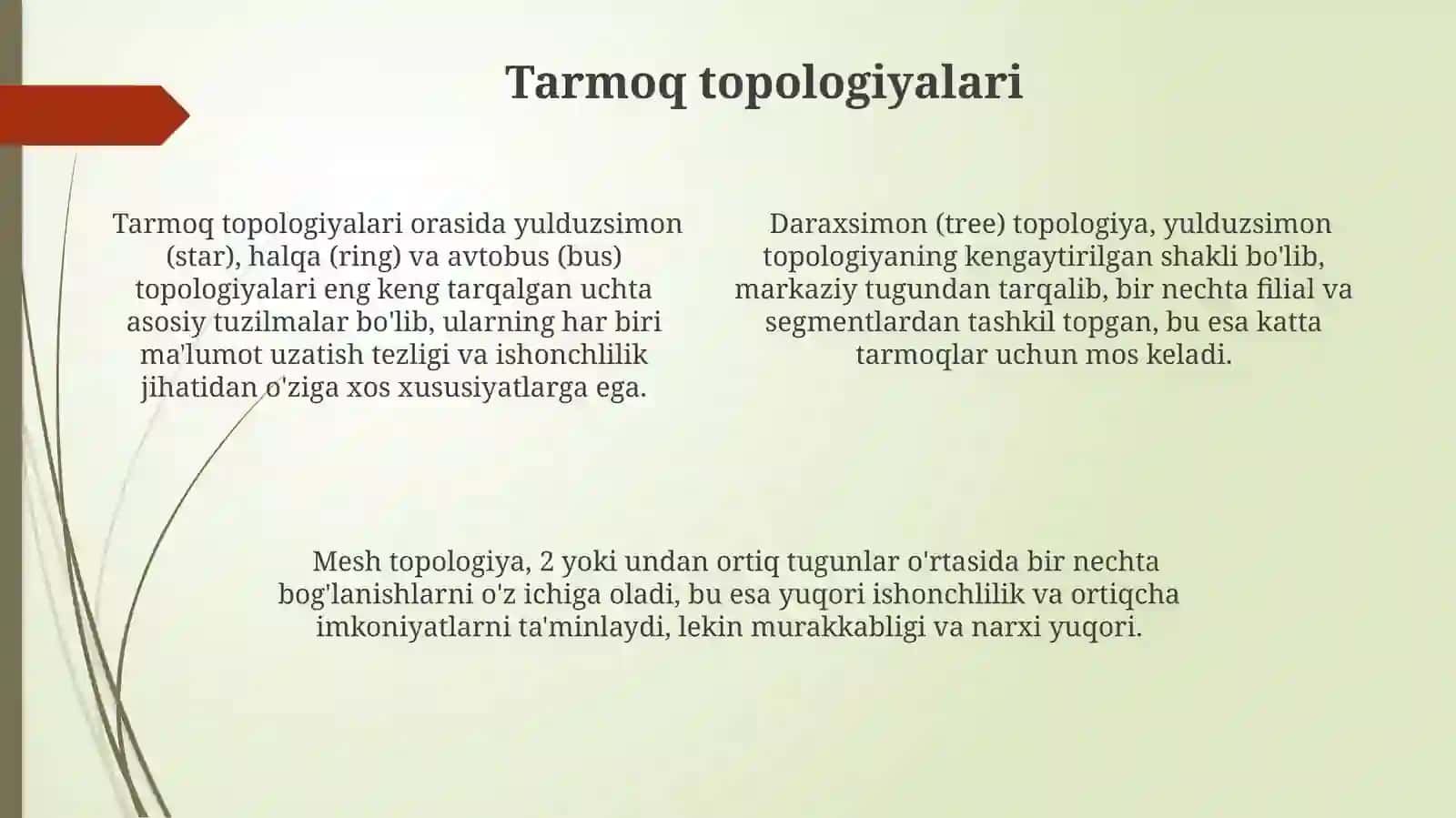 Kompyuter tarmoqlari haqida tushuncha 4