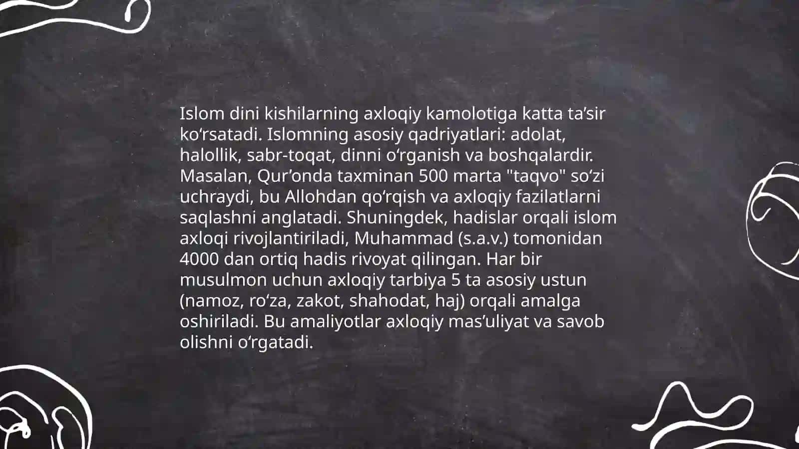 Sharq mutafakkirlarining Islom dini haqida umumiy qarashlari 4