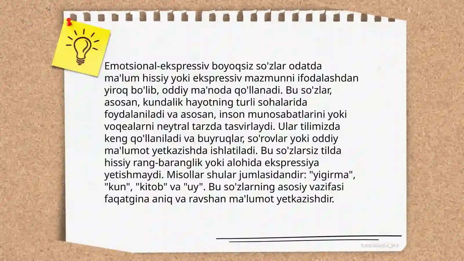 Emotsional-ekspressiv so'zlar 4