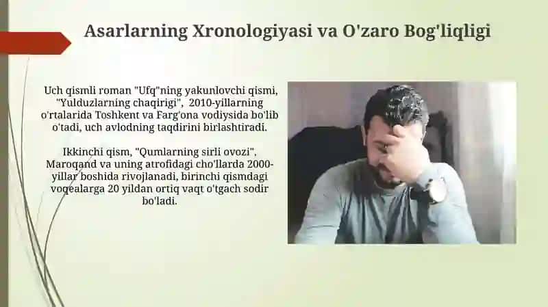 Said Ahmad "UFQ" trilogiyasi 4