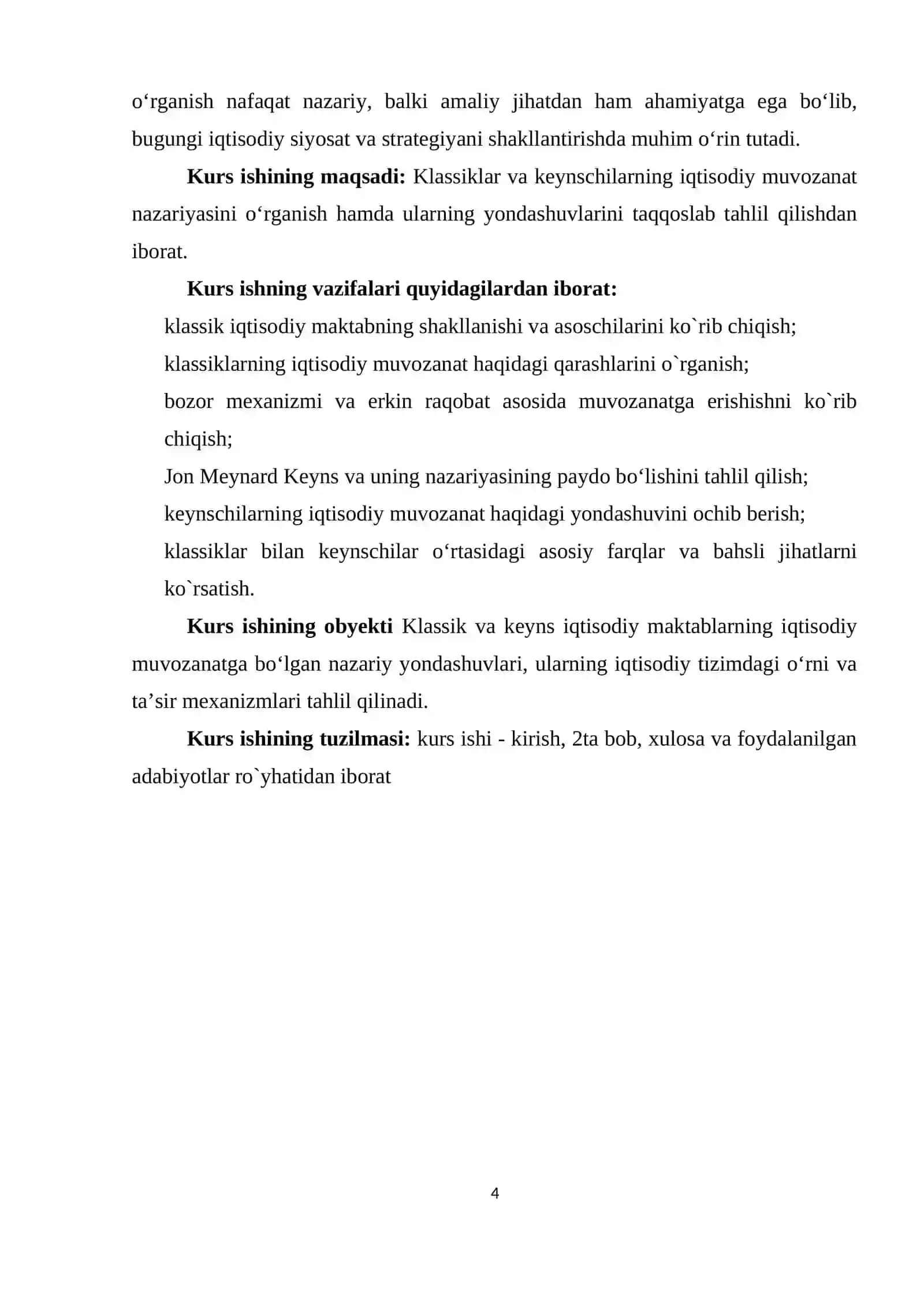 KLASSIK IQTISODCHILAR VA KEYNSCHILARNING IQTISODIY MUVOZANAT NAZARIYASI 4