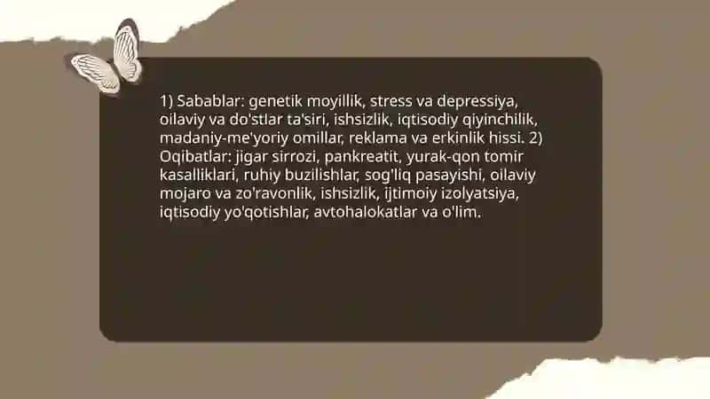 Zararli odatlar 4