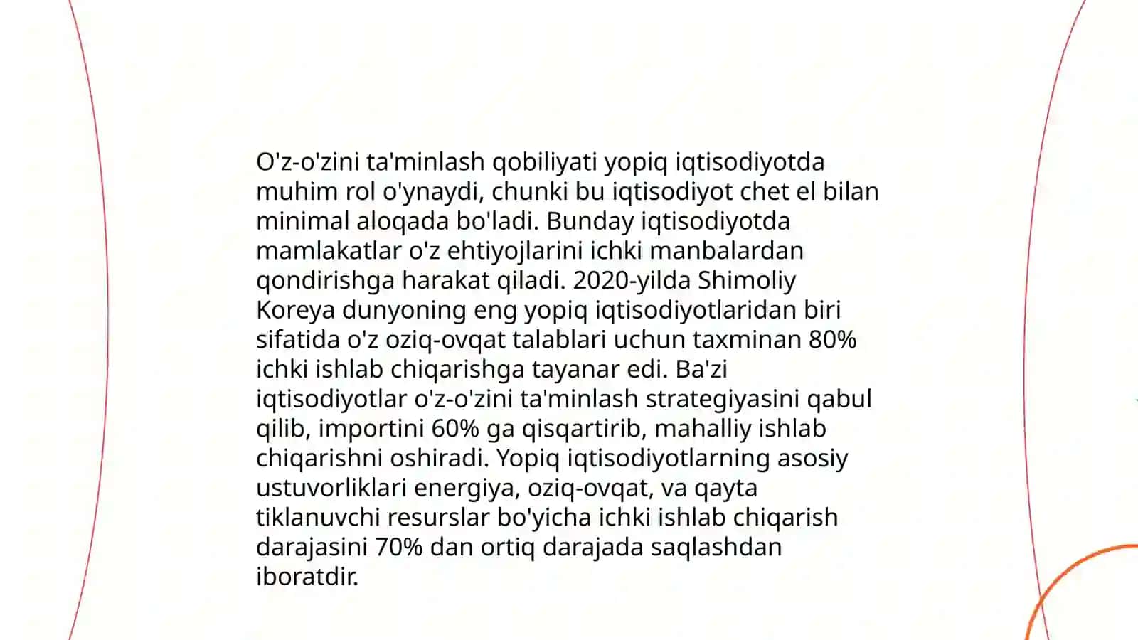 Ochiq va yopiq iqtisodiyot 4