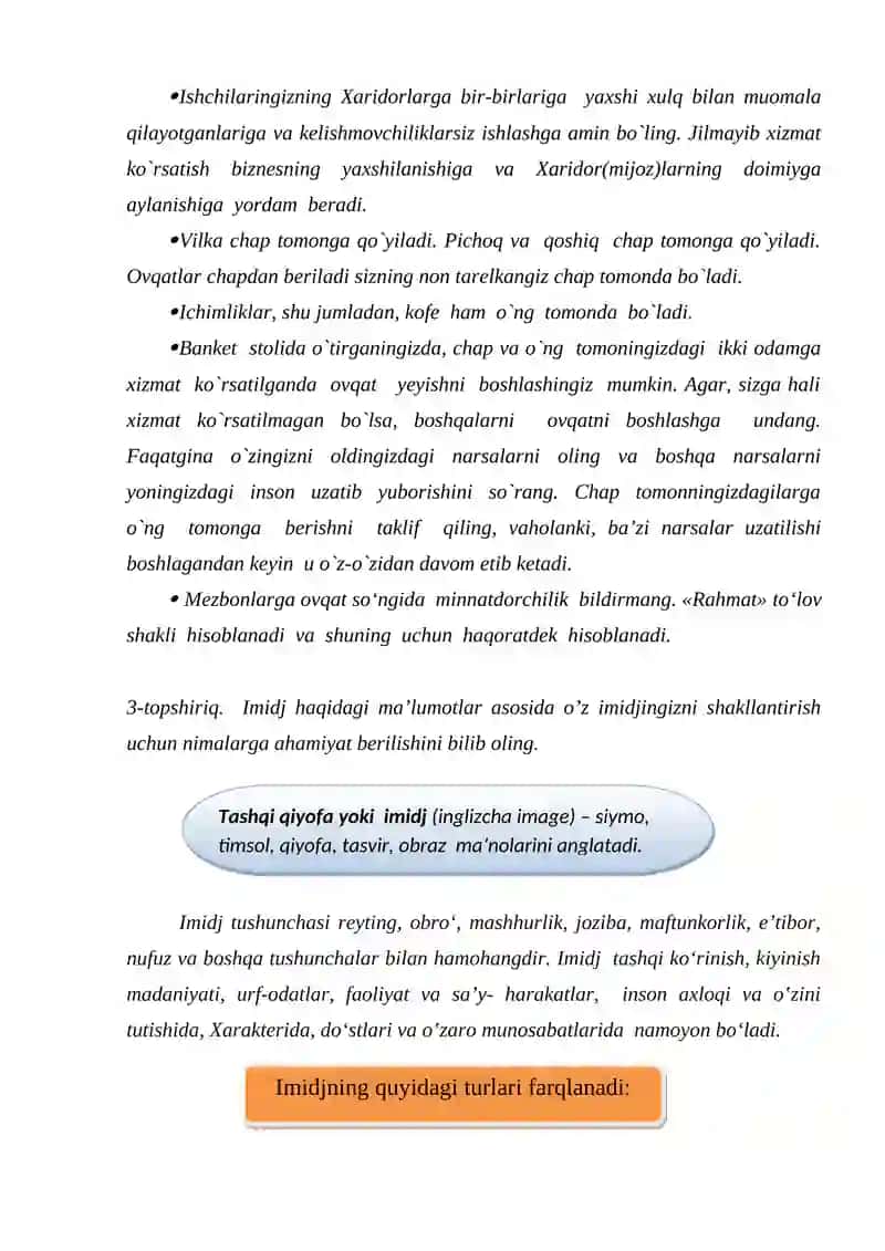 Etiket va uning xususiyatlari 4