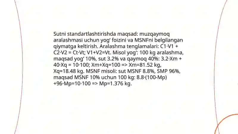 Sut maxsulotlarini nazorat qilish 4