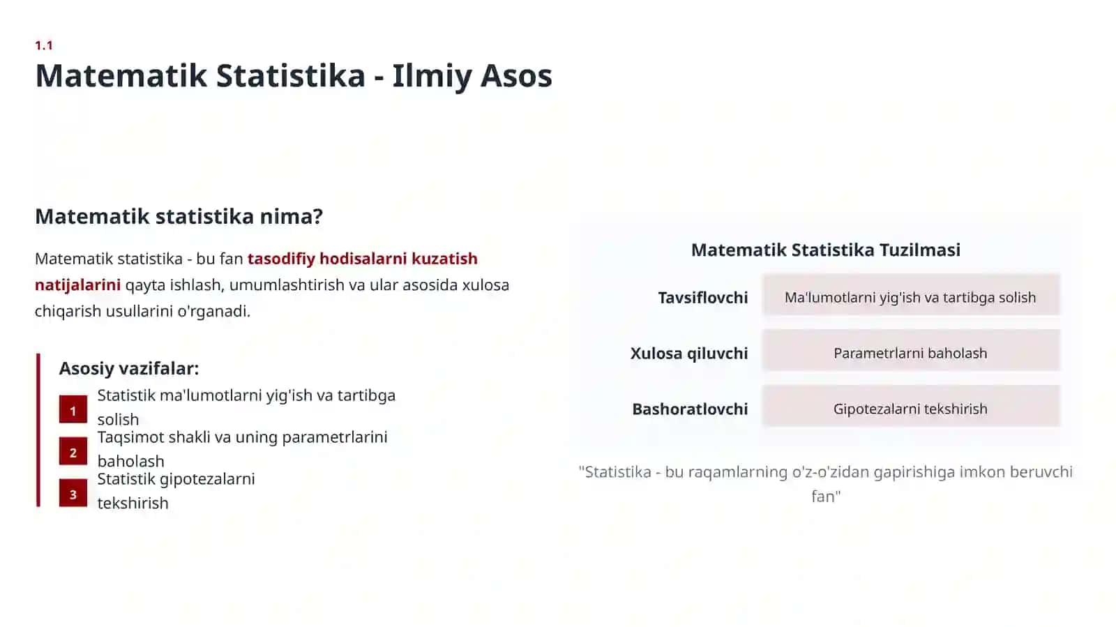 Matematik Statistika Elementlari 4