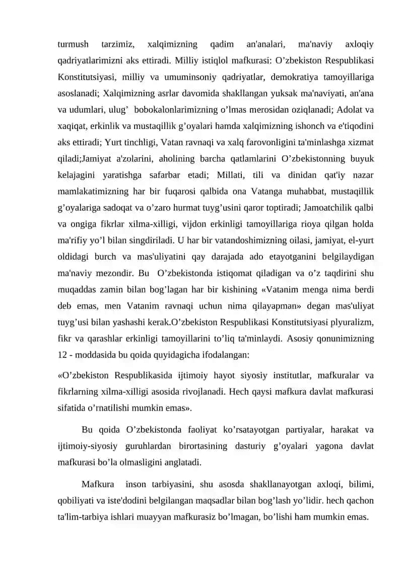 Tarbiya jarayoni.Tarbiya turlari va mеtodlari 4