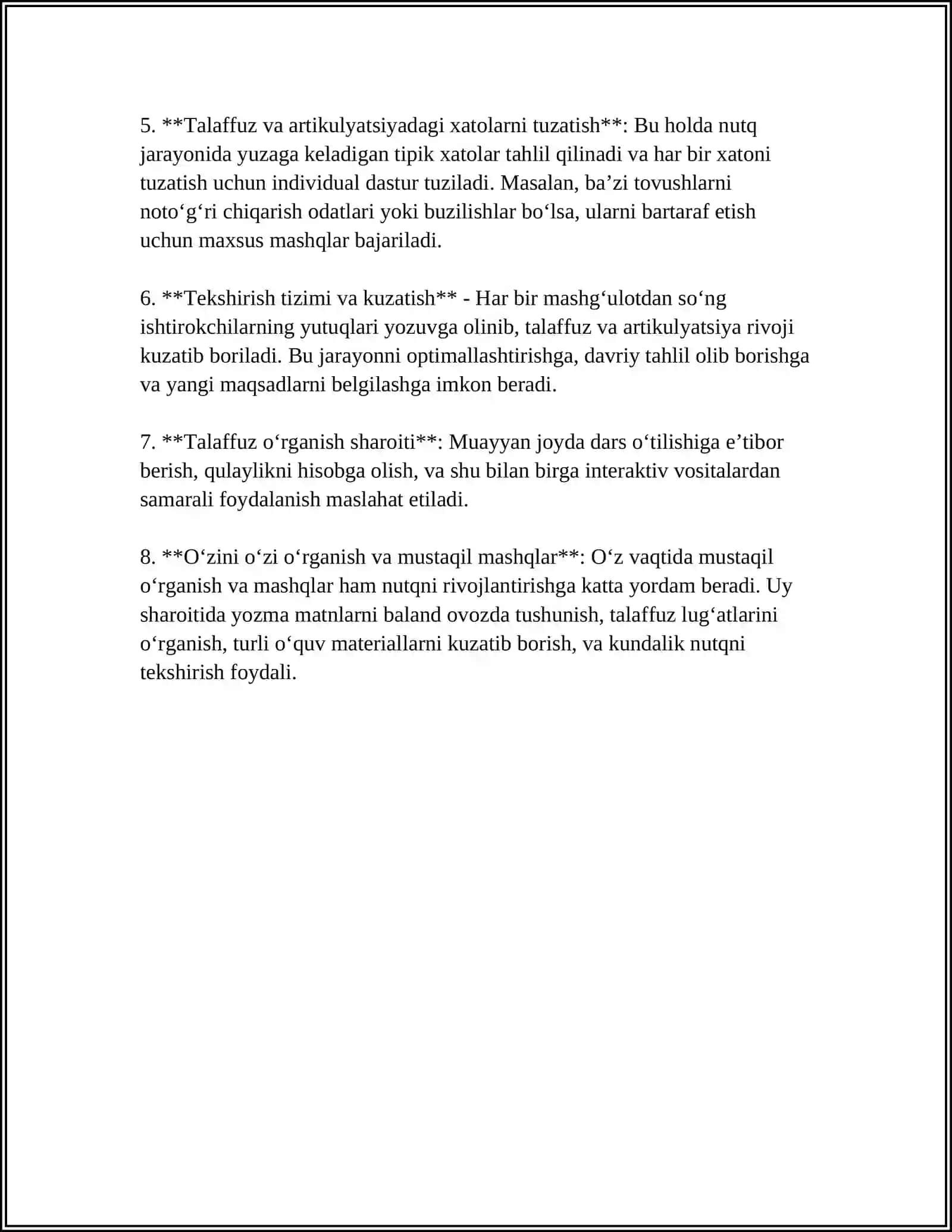 NUTQNI RIVOJLANTIRUVCHI PSIXOLOGIK MASHG‘ULOTLAR 4