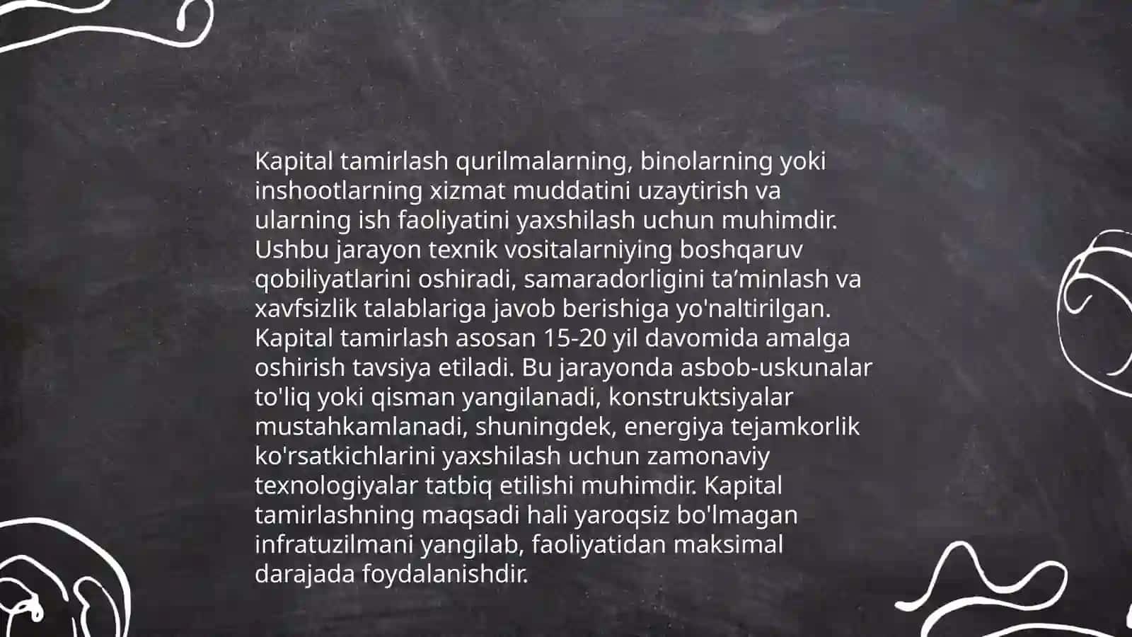 Quduqlarni yer osti va kapital tamirlash 4