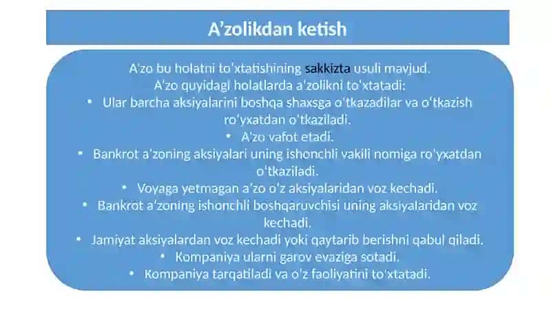 Kapital vakompaniyani moliyalashtirish 4