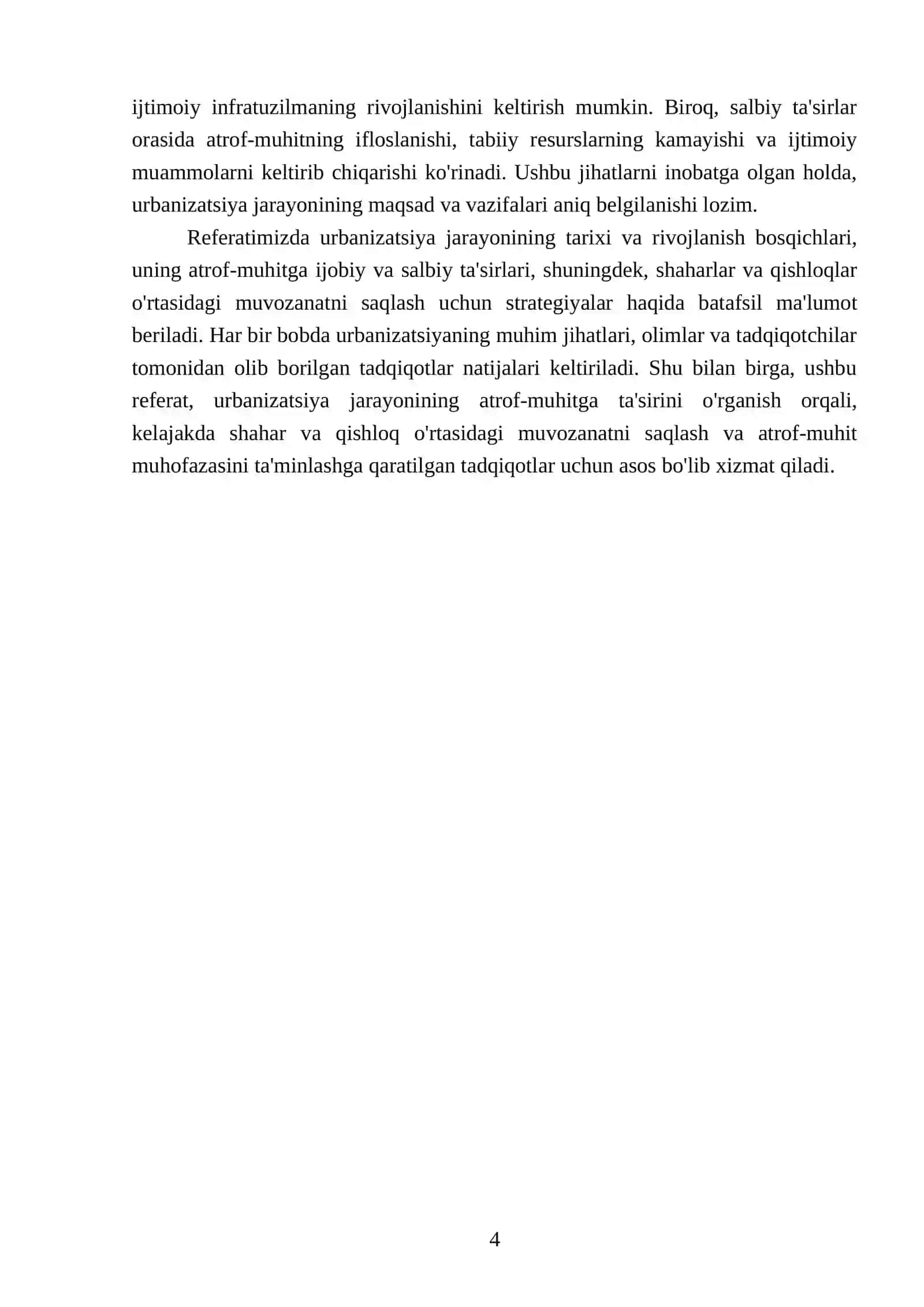 Urbanizatsiya jarayoni va atrof-muhitga tasiri 4