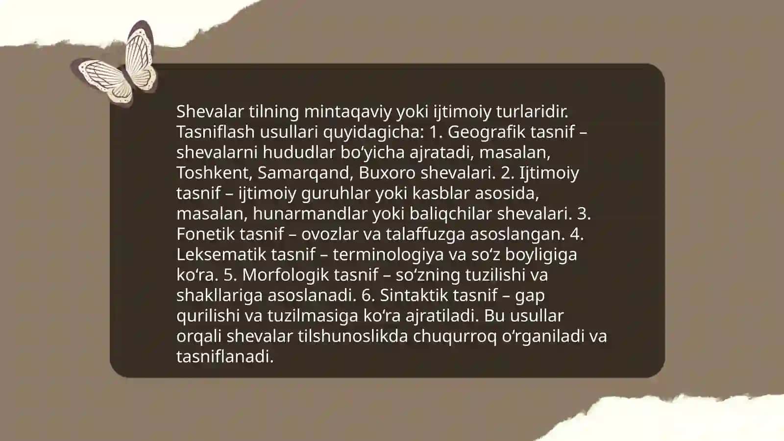 Oʻzbek xalq shevalari lugʻati ustida ishlash 4