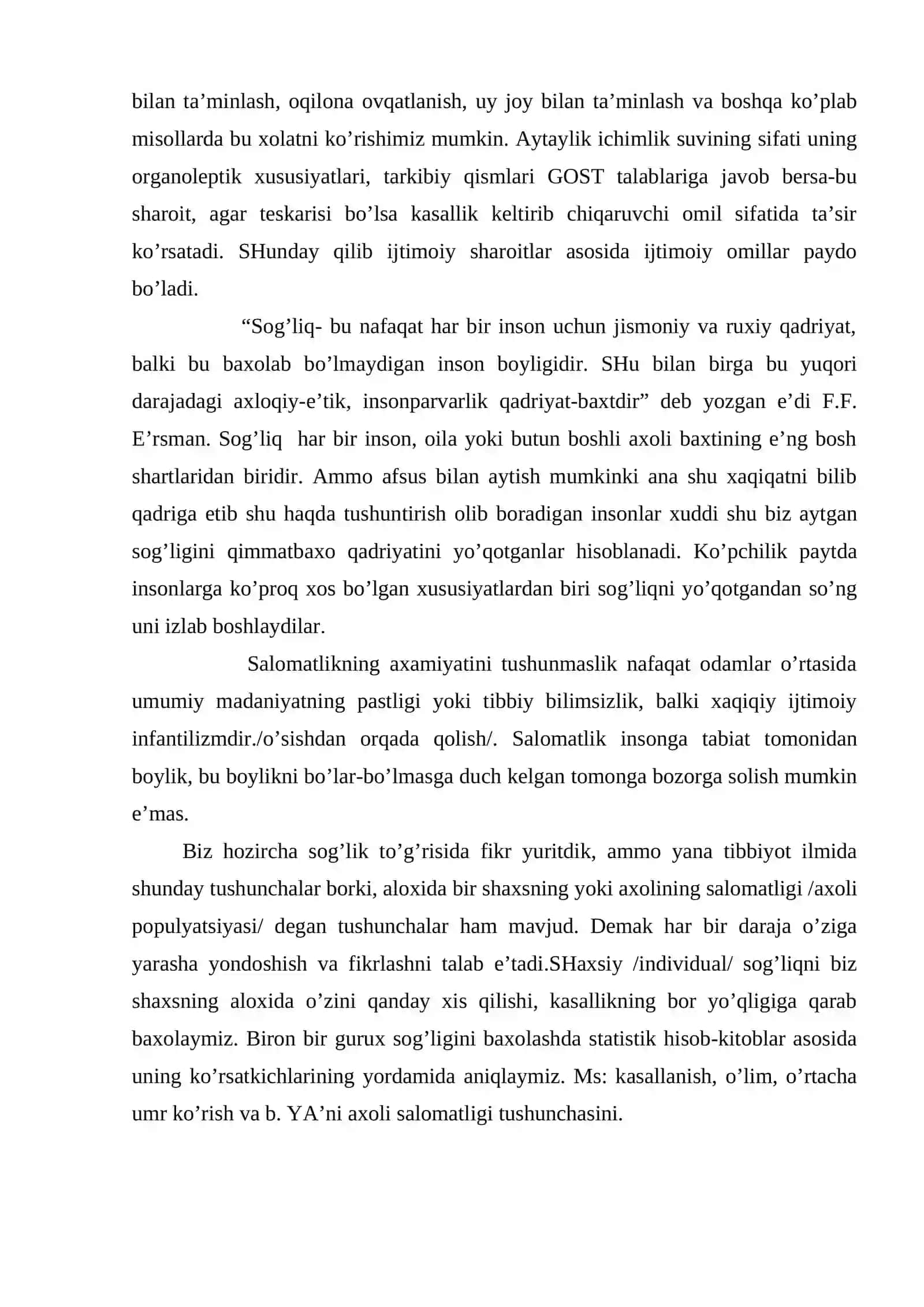 Axoli salomatligi ko`rsatkichlari 4