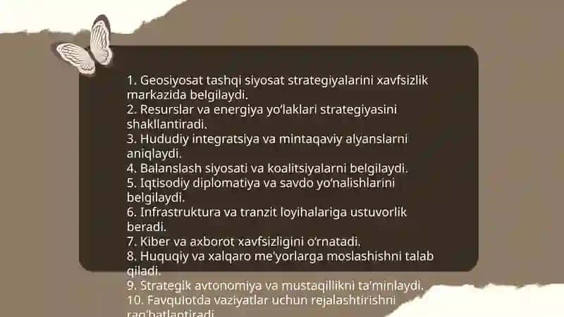 Geosiyosat ahamiyati 4