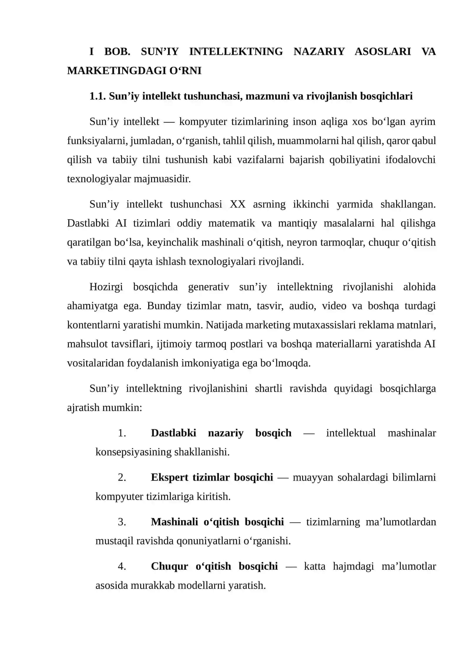 SUN’IY INTELLEKT VA MARKETING STRATEGIYASI 4