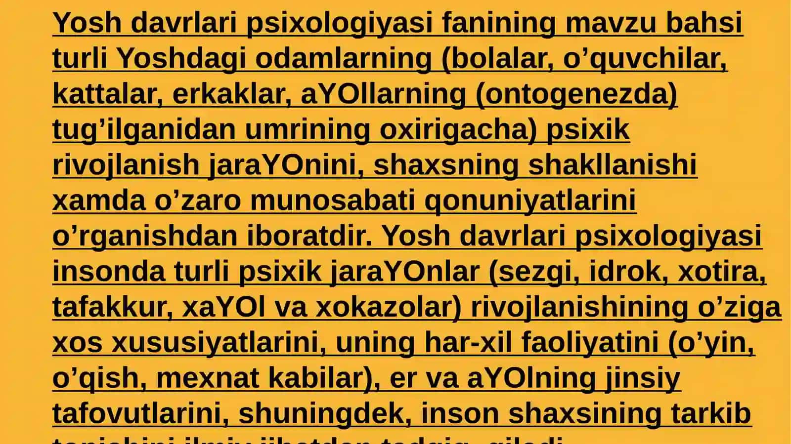 JAHONPSIXOLOGLARININGYOSHDAVRLARPSIXOLOGIYASIBÓYICHATADQIQOTMUAMMOLARI 4