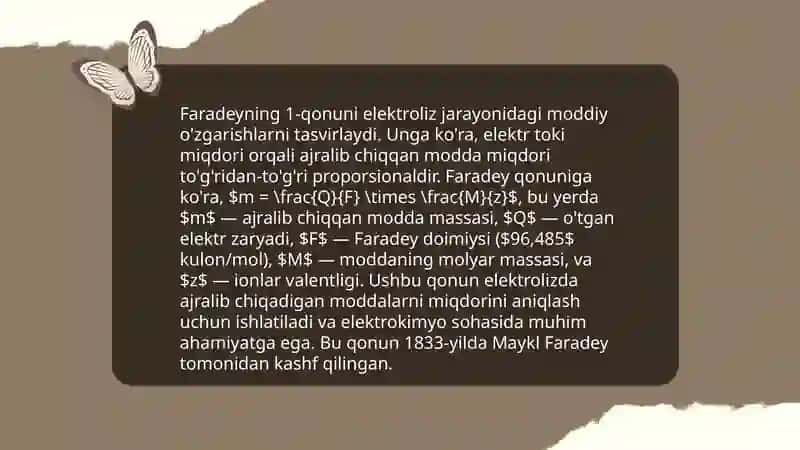 Elektroliz qonunlari 4