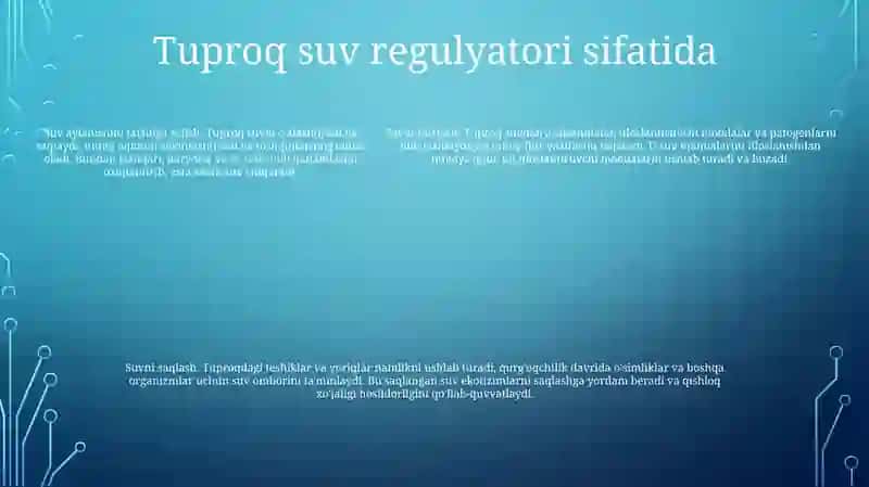 Tabiat Va Jamiyat Hayotida Tuproqning Ahamiyati 4
