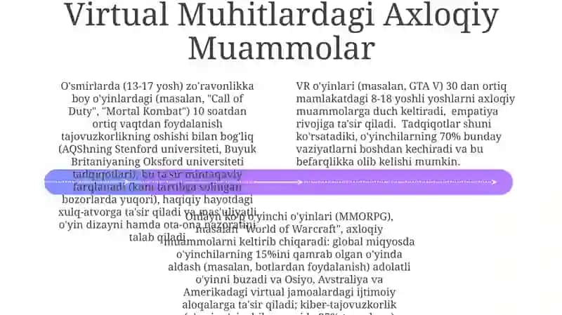 Kognitiv Rivojlanish va Virtual Olam 4