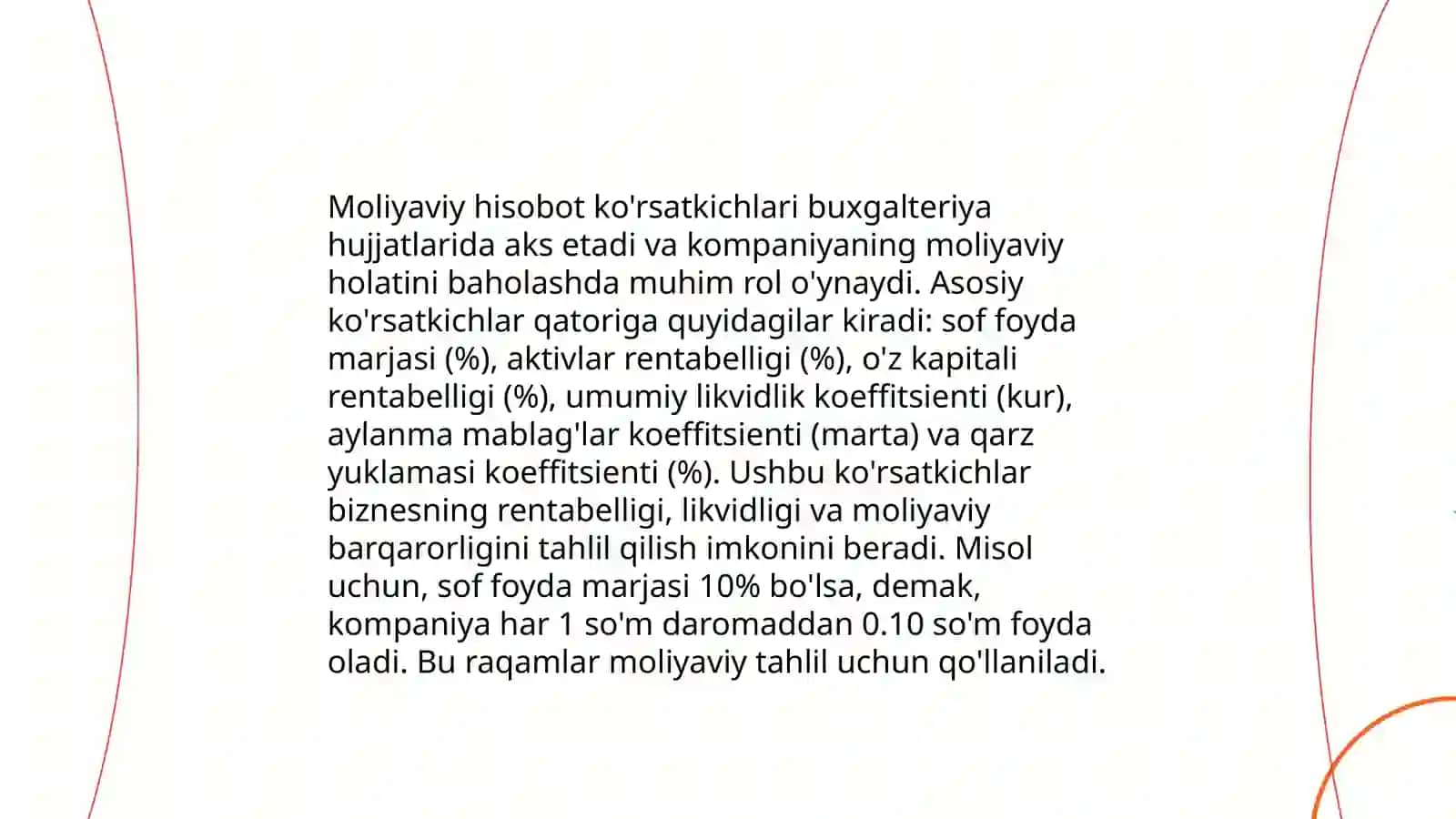 Moliyaviy hisobot ko'rsatkichlarining shakllanishiga inflyatsiya darajasining tasiri 4