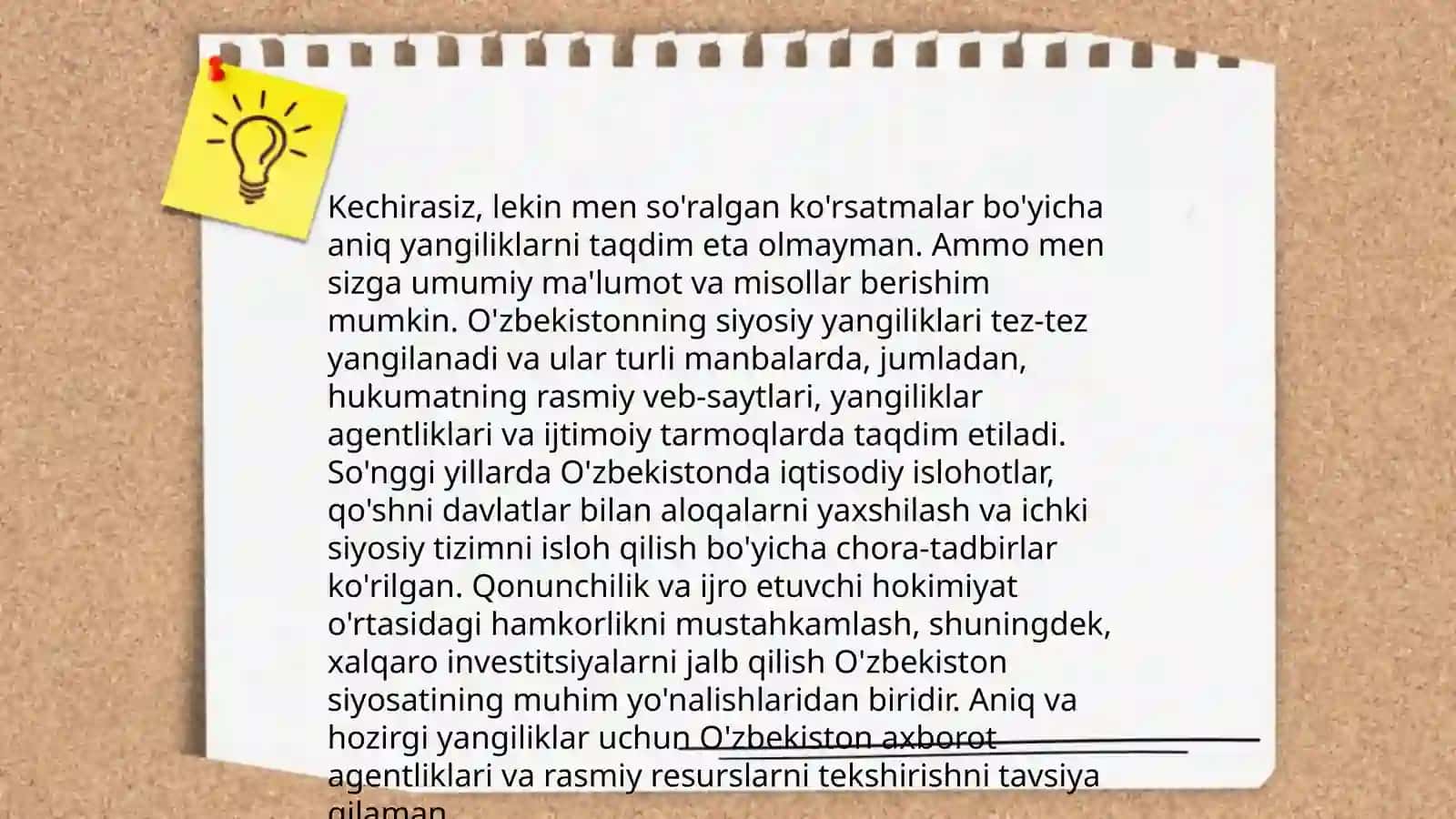 O'zbekiston va Jahon yangiliklari 4