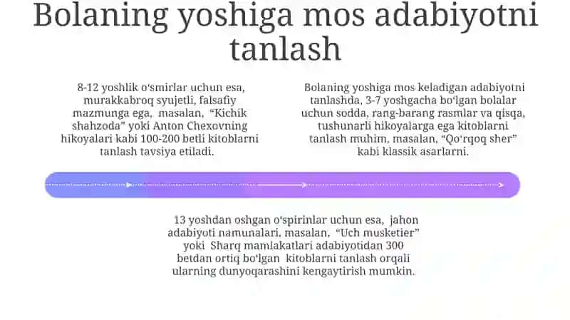 Bolalarga kitob óqib berish orqali ma'naviy dunyoqarashini shakllantirish 4