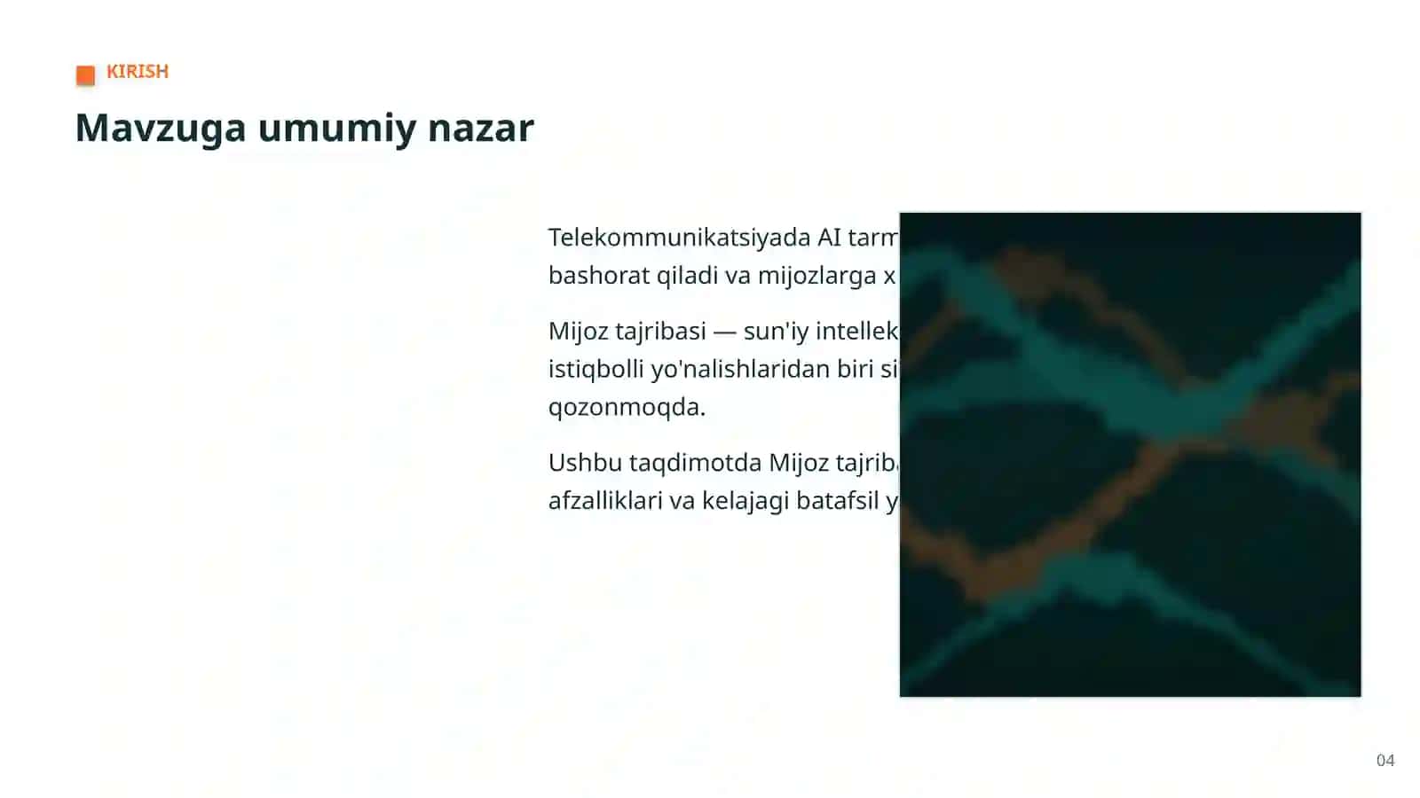 AI TELEKOMMUNIKATSIYADA 4