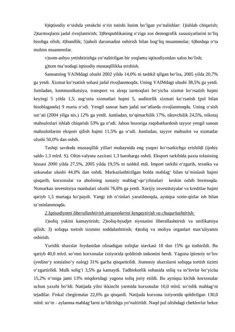 Bozor iqtisodiyotini moliyaviy tartibga solish va boshqarish asoslari 4